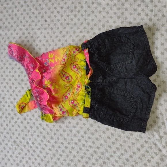 Bright & Colorful Dress, Romper Set - Picture 7 of 11